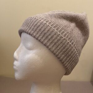 MONOPRIX FEMME Gray Knit Beanie